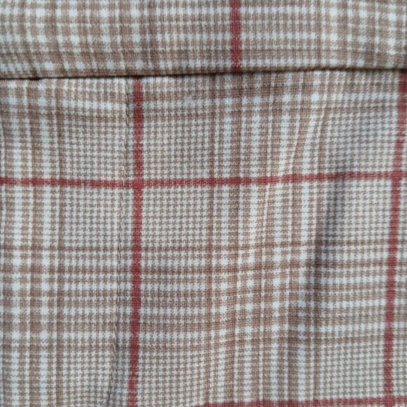 Liverpool Los Angeles Kelsey Trouser with Slit Soft Touch Plaid Pockets 6/28 - Picture 6 of 16